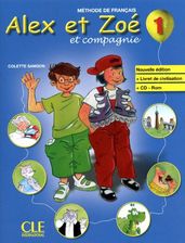 Alex et zoe 1 podręcznik  CD Rom Nouvelle edition