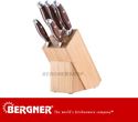 Bergner zESTAW NOŻY W BLOKU 6 ELEMENTÓW 4022