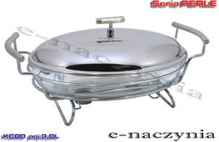 Satynowe naczynie z podgrzewaczem PERLE 3,0L 