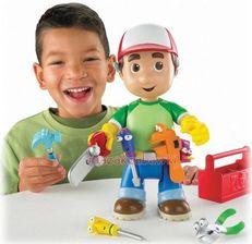 Fisher Price Handy Manny Maniek złota rączka 