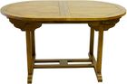 Stół rozkładany, owalny z drewna akacjowego 140/180x90x75 Stół rozkładany, owalny z drewna akacjowego 140/180x90x75