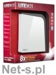 DVD-REC LITEON eSAU108 SLIM ZEWN. BIAŁY BOX