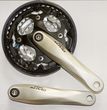 Mechanizm korbowy Shimano ALIVIO FC-M410 srebrny Mechanizm korbowy Shimano ALIVIO FC-M410 srebrny