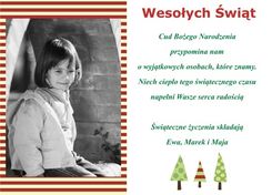 e- kartka świąteczna - Trzy drzewka
