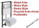 Koło + miska Koło Style z powłoka Reflex + Deska wolnoop. + przycisk chrom mat + przekładka akustyczna 99067+L23100+L20112+94092 Koło + miska Koło Style z powłoka Reflex + Deska wolnoop. + przycisk chrom mat + przekładka akustyczna 99067+L23100+L20112+94092