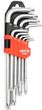 YATO Klucze Imbusowe Torx T10 - T50, 9 Cz. Yt-0511