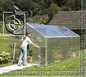 Szklarnia aluminiowa F6 do samodzielnego montażu