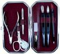 Solingen Zestawy do manicure-pedicure wielokąt zestaw niklowany ref.771N022 kpl