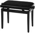 Classic Cantabile Pianobank - Taboret do pianina, czarny