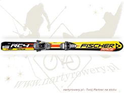 Fischer RC4 Race JUNIOR + wiązania FJ 7