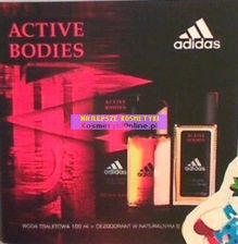 Adidas ACTIVE BODY Zestaw kosmetyków