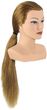 Bergmann Lady fryzjerska główka treningowa włosy blond z falą naturalne 60 cm Bergmann Lady fryzjerska główka treningowa włosy blond z falą naturalne 60 cm