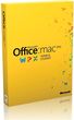 Microsoft Office Mac 2011 dla Użytkowników Domowych i Uczniów PL BOX 3 User (W7F-00021)