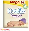 Huggies pieluszki Newborn 2 (3-6 kg) 90szt