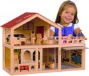 Eichhorn Duży Drewniany Domek Dla Lalek 2529