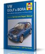 VW GOLF 4 - VOLKSWAGEN BORA (2001-2003) - instrukcja napraw Haynes