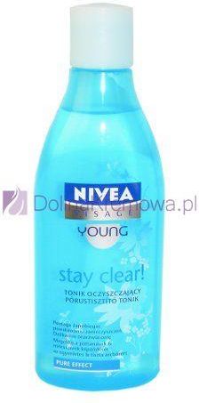 Tonik do twarzy Nivea Visage Young Stay Clear Tonik oczyszczający 200ml - Opinie i ceny na Ceneo.pl