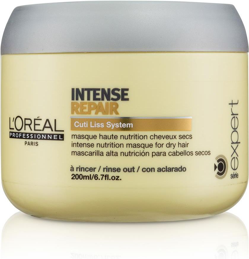 Maska do włosów L'Oreal Expert Intense Repair nawilżająca maska do włosów suchych i uwrażliwionych 200ml - Opinie i ceny na Ceneo.pl