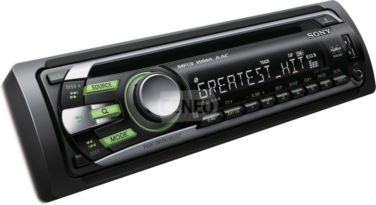 sony cdx-gt434
