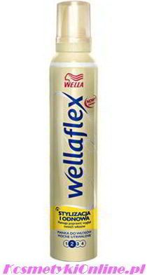 Wella Wellaflex Pianka do Wosw Stylizacja i Odnowa Mocno Utrwalajca 200 ml