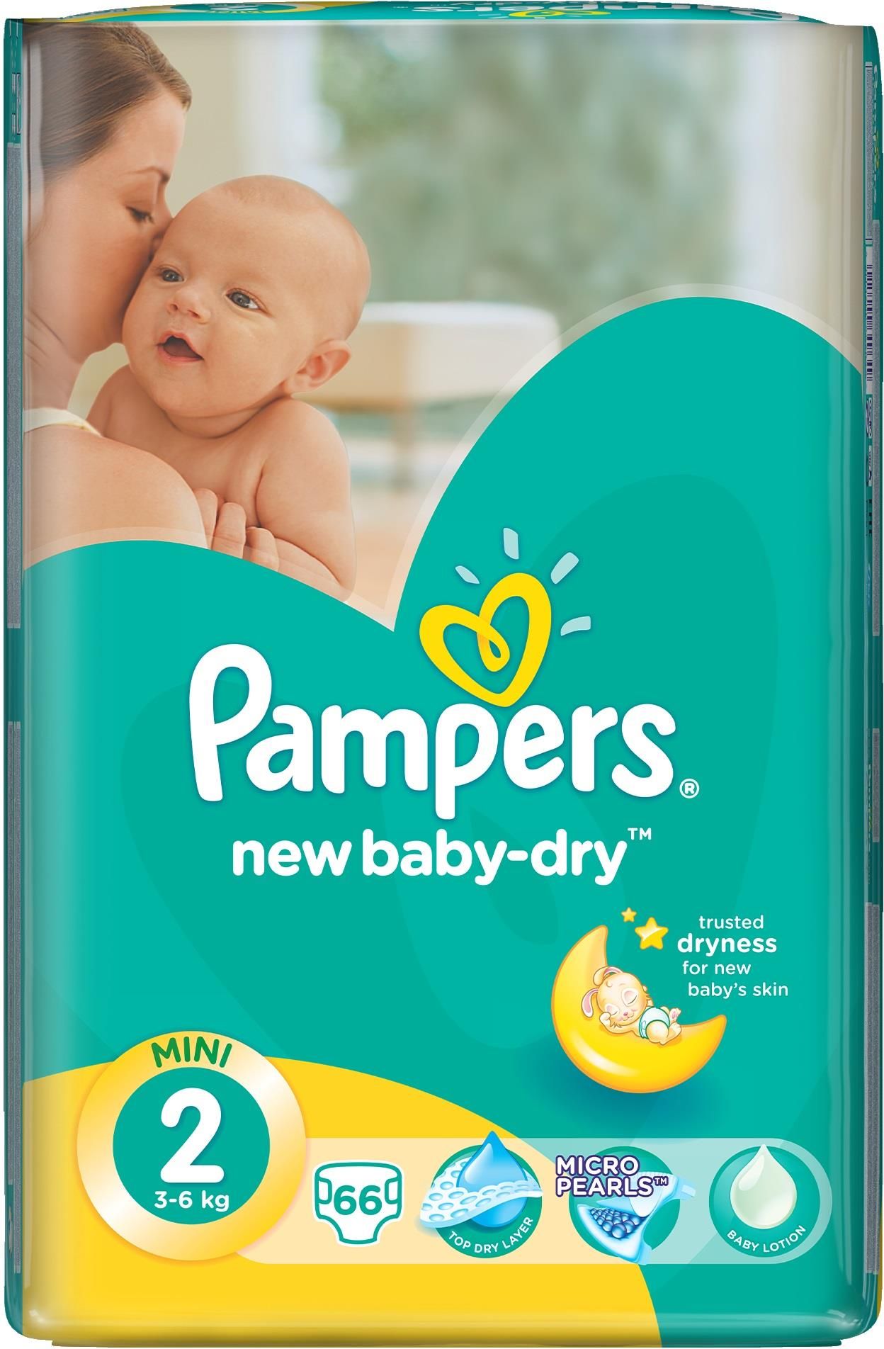 pampers 2 baby dry