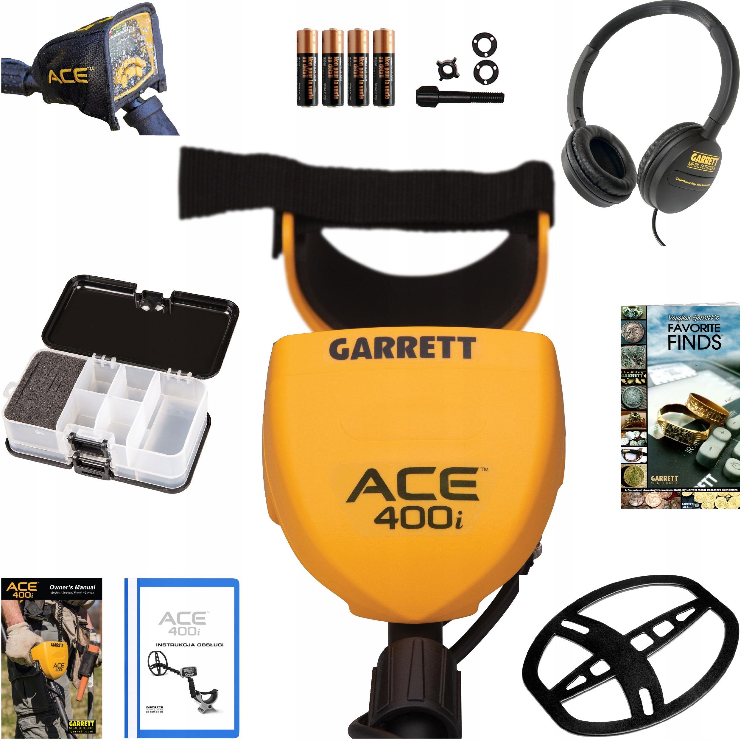 Купить металлоискатель garrett ace металла 400i ace400i с до.