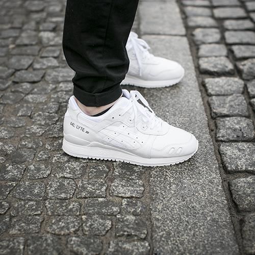 asics gel lyte iii all white (h534l-0101) asics gel lyte iii all white (h534l-0101)