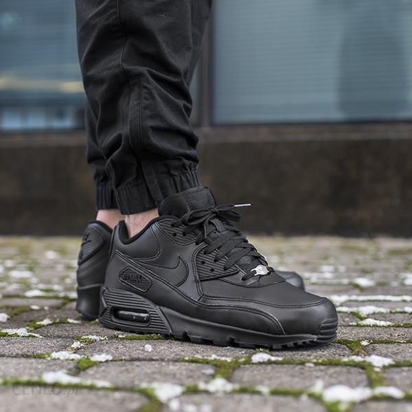 Nike Air Max 90 Leather All Black Outlet Sale, Up to 65% OFF