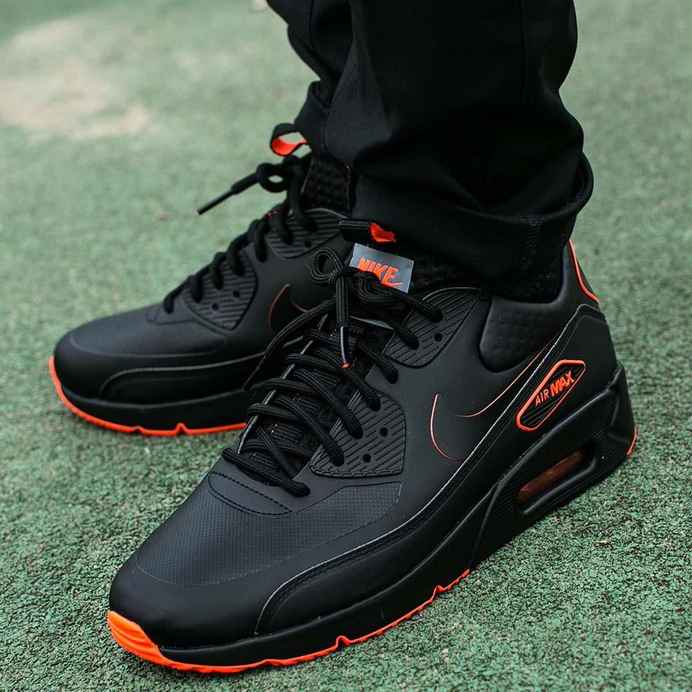 nike air max 90 ultra mid winter black total crimson nike air max 90 ultra mid winter black total crimson