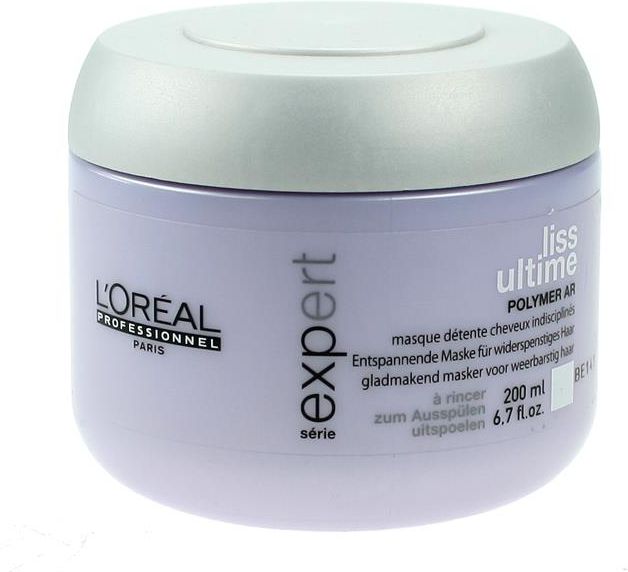 Maska do włosów L'Oreal Liss Ultime maska wygładzająca i zapobiegająca wysuszaniu 200ml - Opinie i ceny na Ceneo.pl